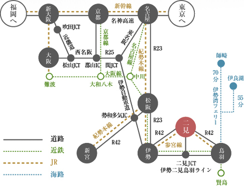 岩戸館へのアクセス方法